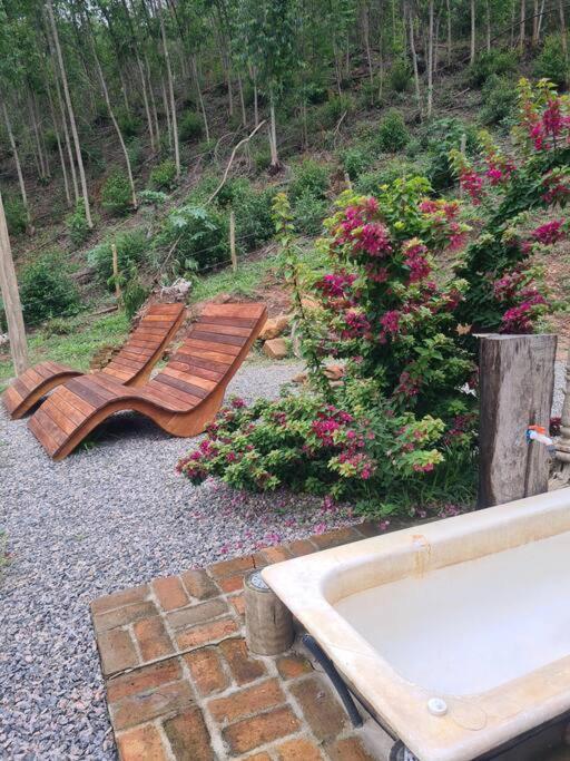 Chic Na Roca - Hospedagem Rural นาซาเร เปาลิสตา ภายนอก รูปภาพ